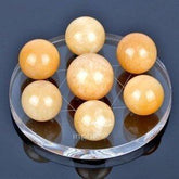 INPHIC-天然黃玉小型七星陣擺件家居風水擺設49